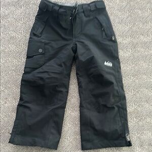 REI Kids' Insulated Black Snow/ Ski  Pants